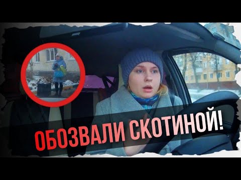 Видео: Обозвали скотиной в такси.