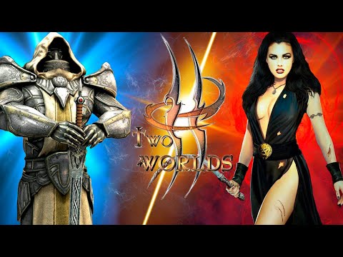 Видео: Избранный пытается понять за что любят Two Worlds! Обзор игры Two Worlds! (2007)
