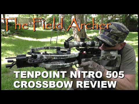 Видео: Обзор стрельбы из лука: TenPoint Nitro 505