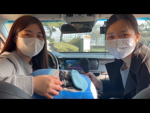 Видео: АСМР в машине с семьей 🚘 сестра пытается ногтей, царапин, проследить 💅🤍