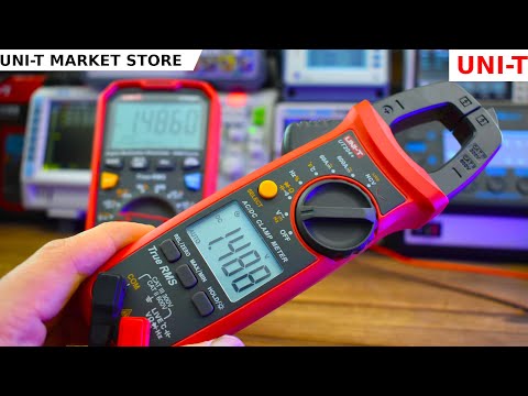 Видео: UNI-T UT204+ Обзор клещи мультиметра. multimeter clamp