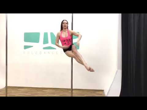 Видео: Техника срыва из положения сидя на пилоне