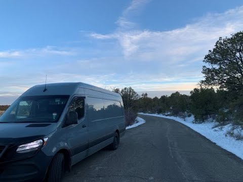 Видео: Локальные грузы. Спринтер вэн. Mercedes Sprinter,  job. Дальнобой по США зимой.