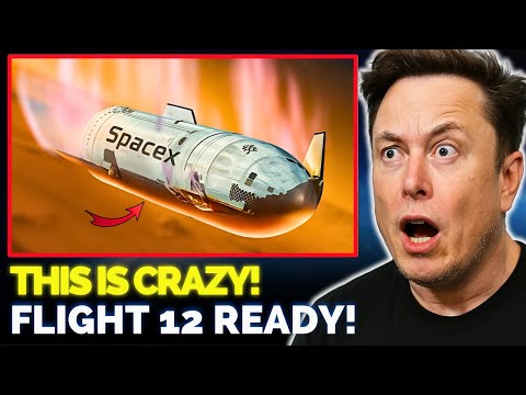 Видео: Илон Маск только что раскрыл Starship Flight 12 V3: оборудование для дозаправки потрясло NASA... ...