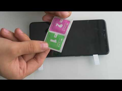 Видео: Как наклеить защитное стекло, на примере Redmi Note 5