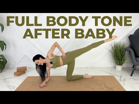 Видео: 30-минутная тренировка пилатеса после беременности (тренировка всего тела после родов)