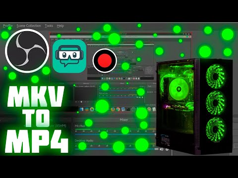 Видео: Как Конвертировать Видео Из Mkv В Mp4 [] OBS studio