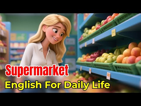 Видео: Разговор на английском в супермаркете | Легкий повседневный английский для начинающих