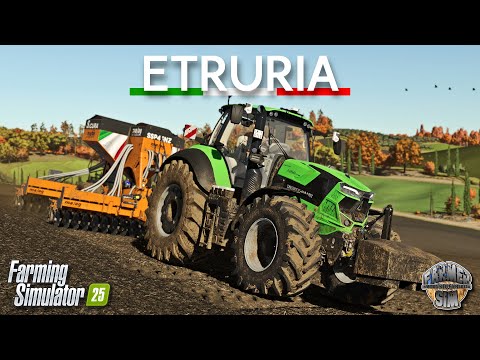 Видео: САЖАЕМ ДЕНЬГИ! - 🇮🇹 Этрурия 🇮🇹 - Эпизод 8 - Farming Simulator 25