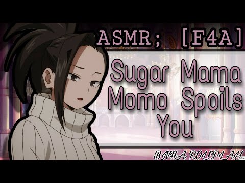 Видео: ASMR; [F4A] Сахарная мама Момо балует тебя | Momo Yaoyorozu x Слушатель
