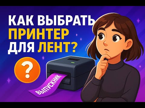 Видео: Принтер для лент 2025: Как выбрать лучший?