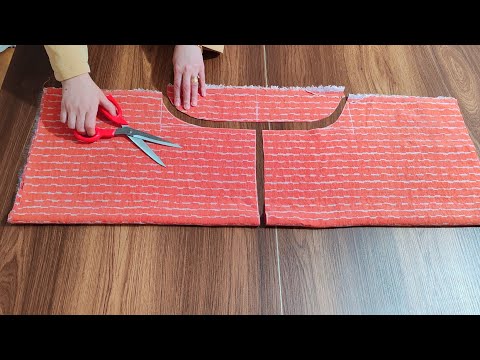 Видео: ✂ Очень практичная блузка | Самый простой способ шитья | Вам понравится этот проект 🌸