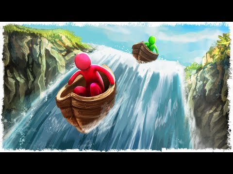 Видео: ДЕРЖИСЬ!!! МЫ ПАДАЕМ!!! УГАР В HUMAN: FALL FLAT!!!