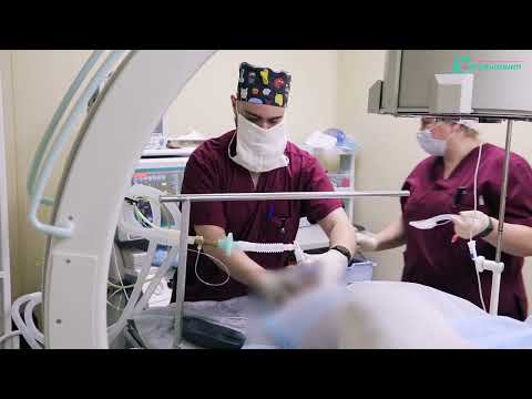 Видео: Контактная лазерная уретеролитотрипсия