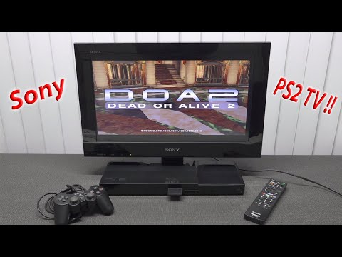 Видео: Эта редкая PlayStation 2 Sony BRAVIA KDL22PX300 имеет потрясающие функции!