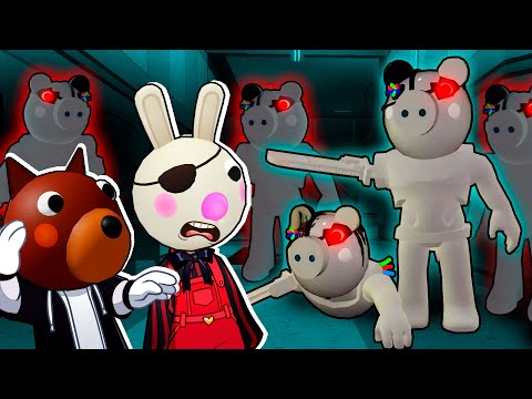 Видео: Побег ЗАЙКИ БАННИ и ДОГГИ от ПИГГИ Робби в Роблокс! Roblox Piggy