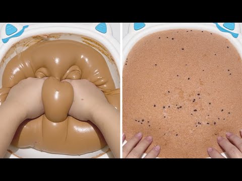 Видео: Самые расслабляющие и приятные видео со слаймами #341 //Быстрая версия // Слайминг //