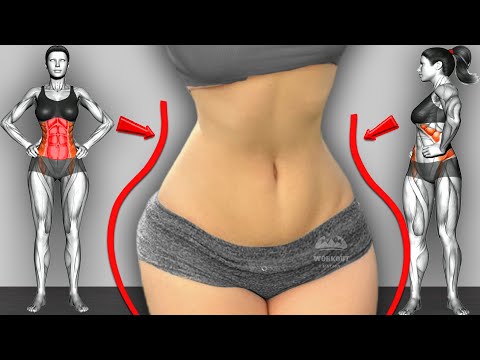 Видео: 1-минутные упражнения для пресса стоя, чтобы сжечь жир на животе l тренировка пресса