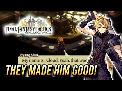 Видео: Клауд НАМНОГО ЛУЧШЕ в Final Fantasy Tactics: The Ivalice Chronicles!