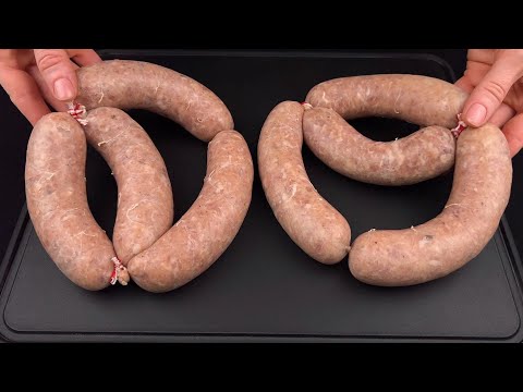 Видео: Сделай сам колбасу! Колбасу больше не покупаю! Рецепт без добавок!