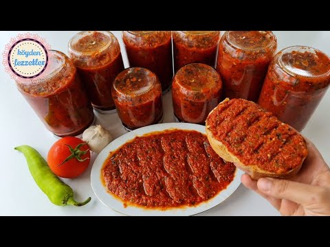 Видео: Я делаю это каждую зиму для тебя, но это не остается до зимы. рецепт соуса к завтраку