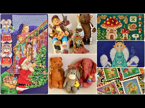 Видео: 141. Вышивка / Ватная игрушка / ИТОГИ рукодельной осени
