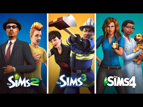 Видео: Карьеры в The Sims / Сравнение 3 частей