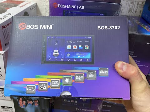 Видео: Отличная Андроид магнитола за 5 тысяч с навигатором и Carplay Bos mini 8701 2/32