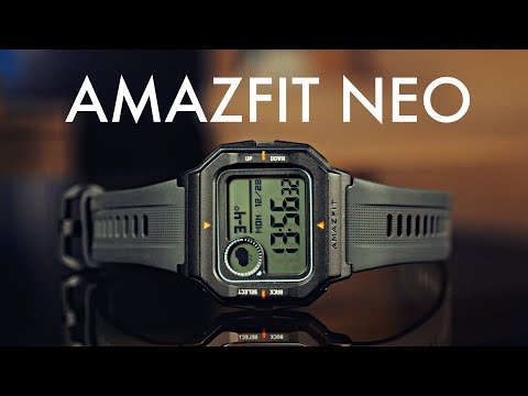 Видео: Обзор Amazfit NEO. Что это? Часы из 90х?