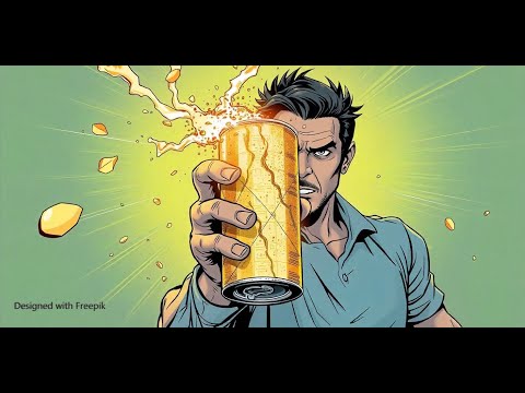 Видео: Не пий енергийни напитки преди да гледаш това!