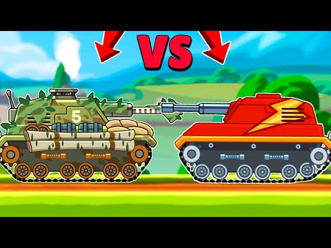 Видео: ИМБОВЫЙ ПРОСТАЧОК! ТАНК ТИТАН В БОЯХ 1 НА 1 Против ВСЕХ ТАНКОВ! Hills of Steel