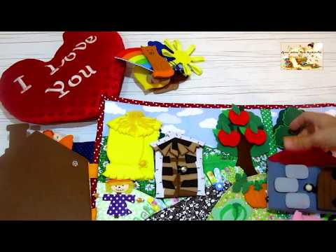 Видео: Развивающий планшет Сказки. (38)Германия г. Лейпциг#Quietdevelopmentalbookoffelt