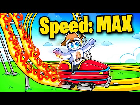 Видео: Я построил *САМЫЕ БЫСТРЫЕ* американские горки в Roblox!