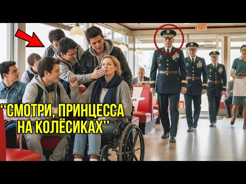 Видео: «Вытирай Пол!» — Кричали Они Девушке В Коляске, Но Не Знали, Кто Зайдет В Кафе Через 5 Минут