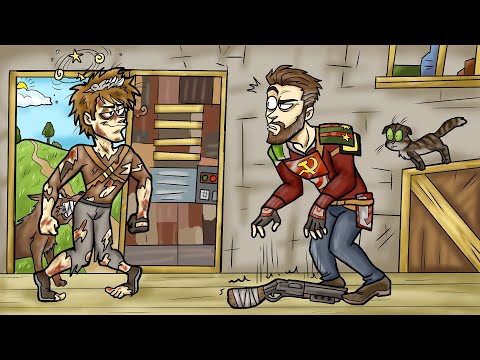 Видео: ИСТОРИЯ ДВУХ СТАРЫХ ДРУЗЕЙ! КЛАНЫ БЕГУТ ОТ НАС! Раст Rust