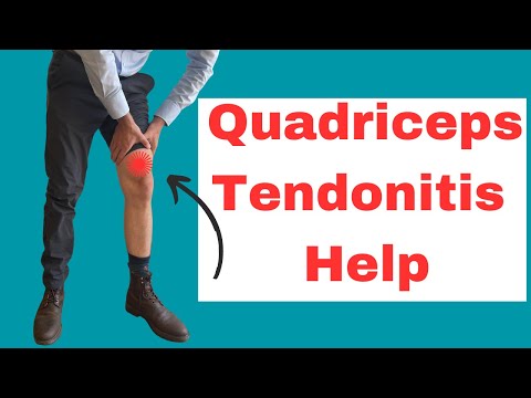 Видео: Устранение боли в колене выше надколенника (тендинит четырёхглавой мышцы) | Доктор Дэниел Бридж, ...