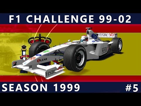 Видео: F1 Challenge 99-02 (#5) | ИСПАНИЯ