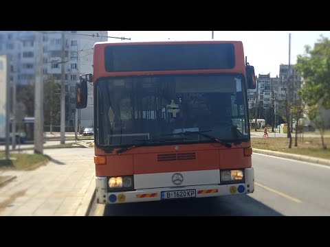 Видео: Пътуване в Mercedes‐Benz O405GN [1620] - №22 пълен курс