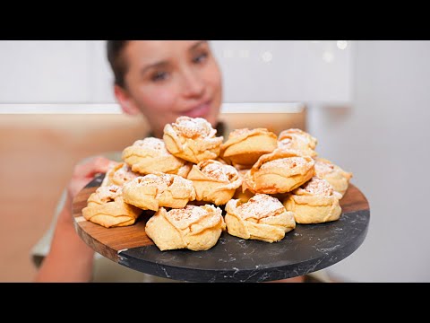 Видео: Тающее ПЕЧЕНЬЕ с безе! Любимое печенье с детства!