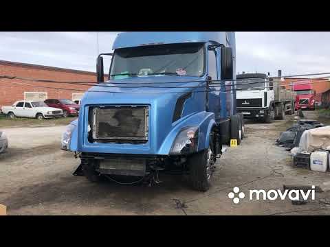 Видео: Установка ПЖД ,  зеркал на капот Волво внл / Volvo vnl