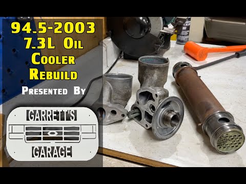 Видео: Ремонт масляного охладителя Powerstroke 94-03 OBS или SD