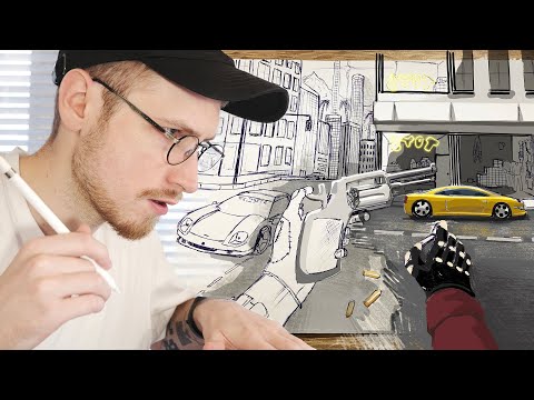 Видео: С детства рисовал игру ч.2