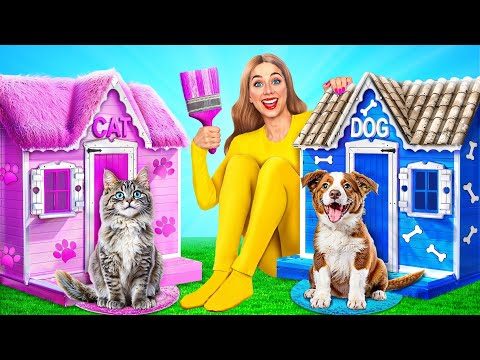 Видео: Строим Секретные Домики для Животных | Смешные Моменты c Multi DO Smile