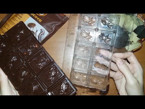 Видео: АСМР Готовим шоколад, тихий голос + таппинг 🍫 ASMR Chocolate cooking, soft voice (Russian) + tapping