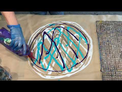 Видео: О НЕТ! Вот почему нельзя лить акрил на холст для создания жидкой картины. Красиво, но есть недост...