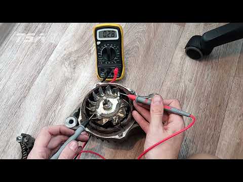 Видео: Пропала зарядка Форд Фокус 2 (часть 2). Проверка и ремонт генератора. Разборка.