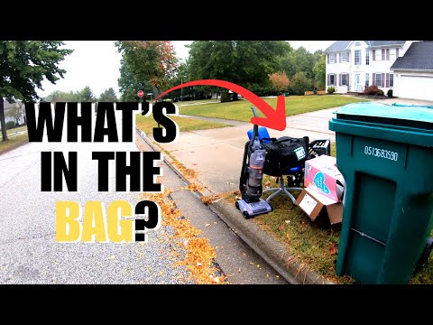 Видео: Сбор мусора и металлолома — что внутри мешка?!
