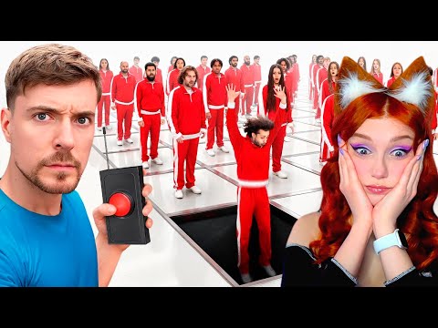 Видео: Каждую Минуту Один Человек Выбывает Мистер Бист (MrBeast) Реакция