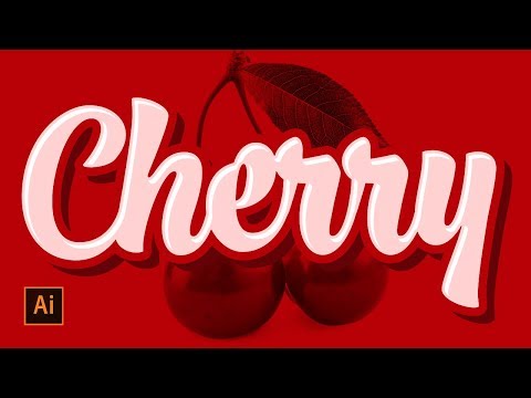 Видео: Выделение и тени 3D-текста в Adobe Illustrator