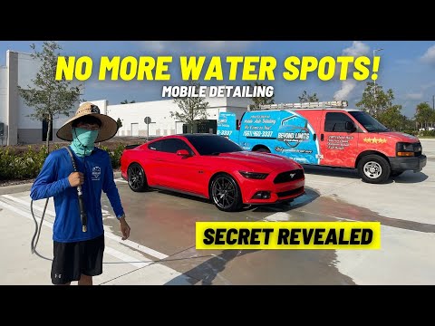 Видео: Как мыть машину под прямыми солнечными лучами (в сильную жару) — Детейлинг без границ